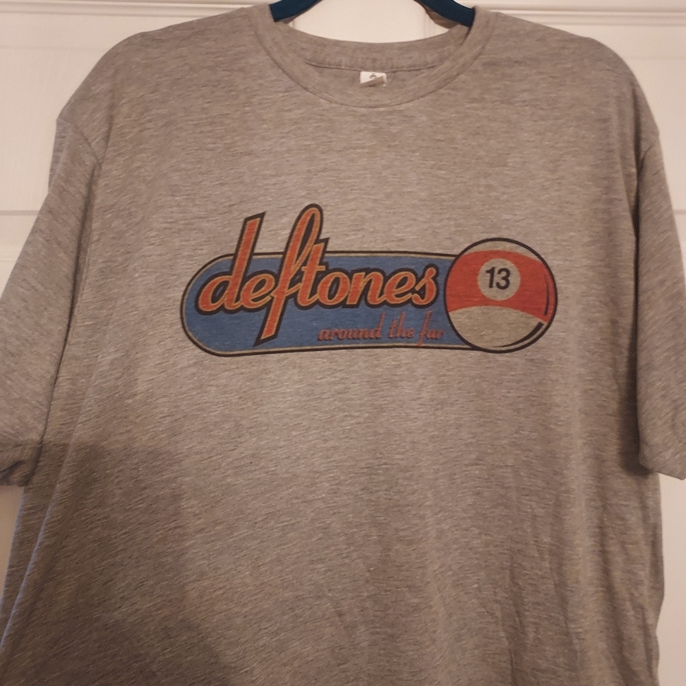 Deftones around the fur 13 ball mens shirt